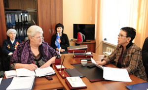 Депутат Государственной Думы Лариса Шойгу находится с очередным рабочим визитом в Туве 