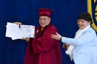 Геше-ла Тинлею присвоили звание почетного профессора Тувинского Госуниверситета