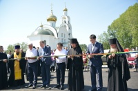 В День Крещения Руси в Туве освятили новый православный храм 
