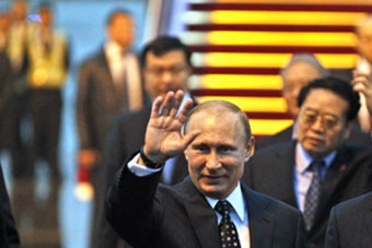 Президент РФ Владимир Путин прибыл с официальным визитом в КНР 