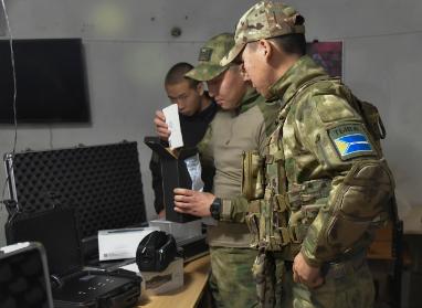Военнослужащим Тувы на СВО доставили очередное техническое снаряжение