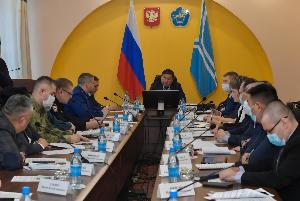 В Правительстве Тувы состоялось заседание оперативного штаба