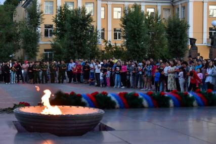 Жители Тувы вечером 22 июня зажгут "Свечу памяти"