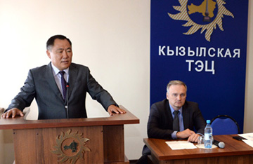 Глава Тувы традиционно  в конце августа посетил Кызылскую ТЭЦ