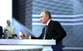 Тываның Баштыңы: РФ-тиң Президентизи В.В. Путинге российжилер эң-не чидиг айтырыгларны салган 