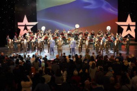 В Москве состоялся триумфальный концерт мастеров культуры и искусств Тувы и Минобороны России