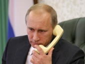 Россияның Президентизи Владимир Путин телефон дамчыштыр Тываның Баштыңы Шолбан Кара-оолга төрүттүнген хүнү-биле байыр чедирген 