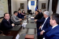 Глава Тувы подписал Соглашение о сотрудничестве с  губернаторами трех приграничных регионов Монголии