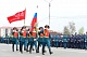 В Кызыле состоялась заключительная репетиция военного парада, в честь празднования 72-й годовщины Победы в Великой Отечественной войне 