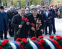 На Площади Победы в столице Тувы прошла церемония возложения венков 