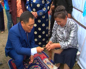 Глава Тувы  пожелал жителям Кызылского района дальнейших трудовых успехов