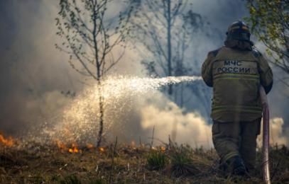 В Туве объявлено о начале пожароопасного сезона