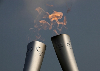 Олимпийский огонь прибыл в Туву   