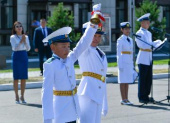 Тываның Баштыңы Билиглер хүнүнде, Кызылдың Президентиниң кадет училищезинге чораан