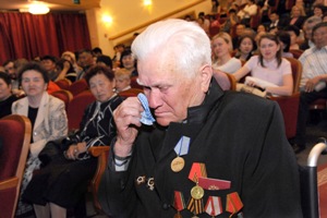 В Туве  вручена медаль «За  отвагу»  солдату, совершившему подвиг  в 1944 году