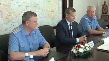 В Туве  представили нового начальника погрануправления ФСБ России