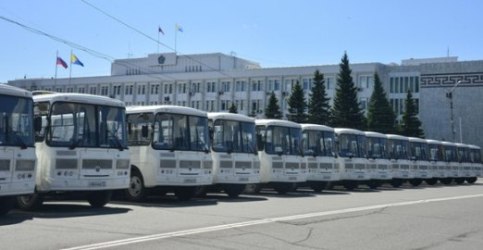 В Туве на межмуниципальные линии пассажироперевозок выведены новые автобусы