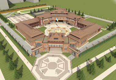 Кадетское президентское училище и буддийский храм будут построены на въезде в столицу Тувы со стороны аэропорта