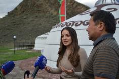 Зарина Догузова: «Тува обладает большим туристическим потенциалом»