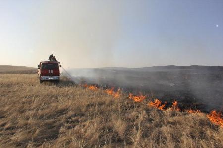 Пожароопасность в лесах Тувы прогнозируется весной и осенью 2019 года