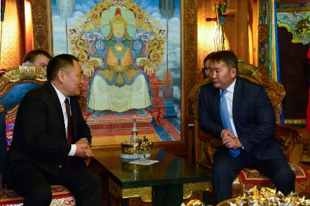 Глава Тувы направил поздравительную телеграмму президенту Монголии в честь Дня великой победы