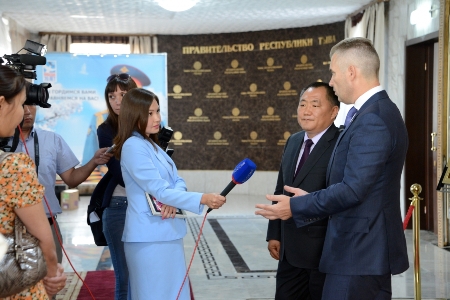 Пресс-конференция Павла Астахова в Туве  