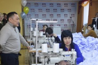 Глава Тувы принял участие в церемонии открытия в Кызыле швейного производства от холдинга «БТК Групп»