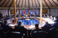 Саммит министров обороны стран СНГ. Тыва, 6 июня 2018 г