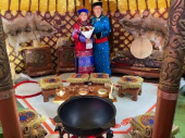 Бүгү-российжи Куда-дой фестивалында Тывадан аныяктар салым-чолун доңнаштырган