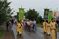 В столице Тувы прошел Крестный ход, посвященный 1025-летию Крещения Руси