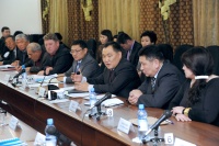 Встреча Главы РТ Ш. Кара-оола с членами Общественной палаты Тувы