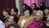 Отчетно-выборная конференция женщин Тувы в канун Международного Дня матери