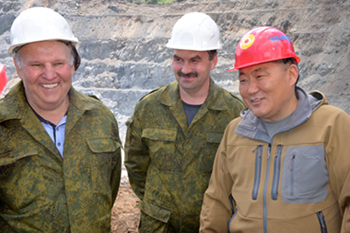 В  Туве впервые за постсоветское время построен крупный горнодобывающий комбинат