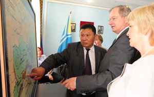 Туву посетил Генеральный консул ФРГ в Новосибирске