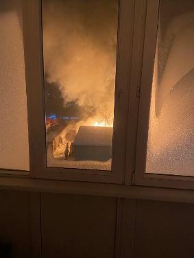 В Туве в новогоднюю ночь произошел пожар, есть пострадавшие
