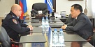 Глава Тувы обсудил проблемы обеспечения безопасности на дорогах республики с главным инспектором МВД России