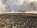 Тушение степного пожара в Тес-Хемском районе Тувы осложняется рельефом местности и ветреной погодой
