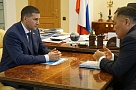  Глава Минприроды России и Глава Республики Тыва обсудили актуальные вопросы реализации задач Указа Президента страны