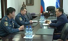 Начальник ГУ МЧС по РТ Андрей Назаров представил Главе Тувы кандидата на должность своего первого зама 