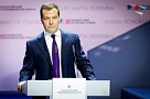 Глава Тувы поздравил премьер-министра РФ Дмитрия Медведева с днем рождения