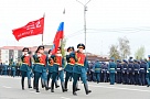 В Кызыле состоялась заключительная репетиция военного парада, в честь празднования 72-й годовщины Победы в Великой Отечественной войне 
