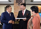 Губернатор Завханского аймака Монголии прибыл в Туву, чтобы отметить с россиянами День Победы 