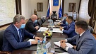 Глава Тувы Шолбан Кара-оол встретился с новым руководителем управления автомобильных дорог «Енисей»