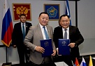 Глава Тувы подписал Соглашение о сотрудничестве с  губернаторами трех приграничных регионов Монголии
