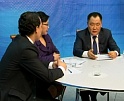Глава Тувы ответил на актуальные вопросы тележурналистов по итогам уходящего 2013 года 