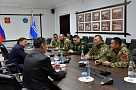 Глава Тувы встретился с участниками специальной военной операции