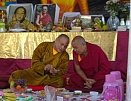 Доктор буддийской философии Геше Джампа Тинлей провел в Туве лекции и освятил религиозные объекты 
