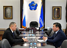 Глава Тувы обсудил вопросы сотрудничества с генеральным консулом Монголии 