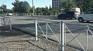 Еще на 12 участках улиц города Кызыла будут установлены пешеходные ограждения
