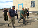 Глава Тувы проинспектировал стройплощадки Тандинского района